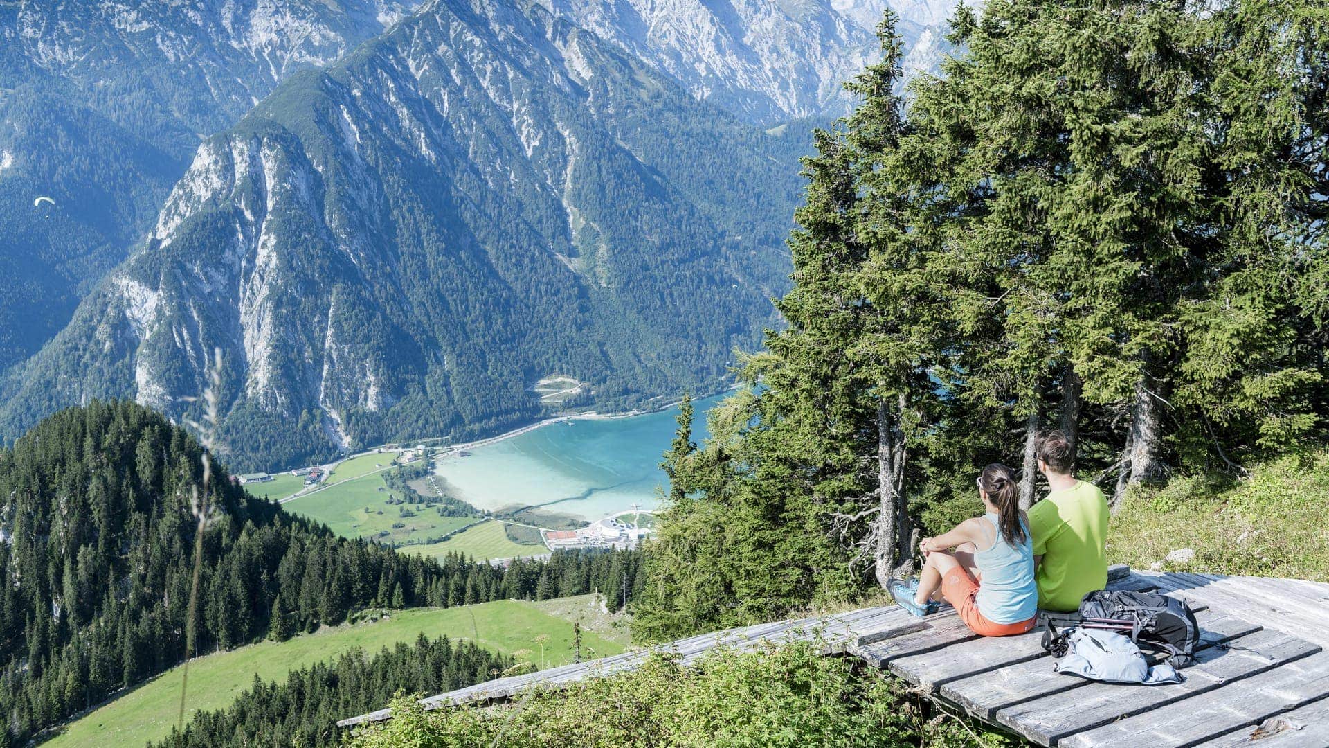 sommer wandern achensee rofan seeblick2