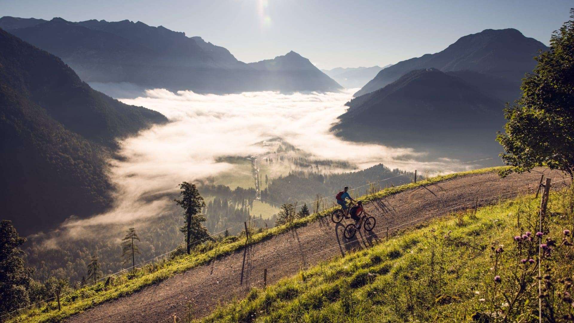 achensee mountainbike radfahren feilkopf