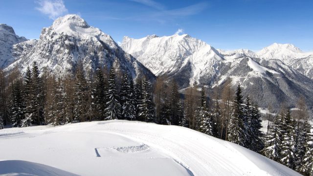winter skifahren piste achensee 1