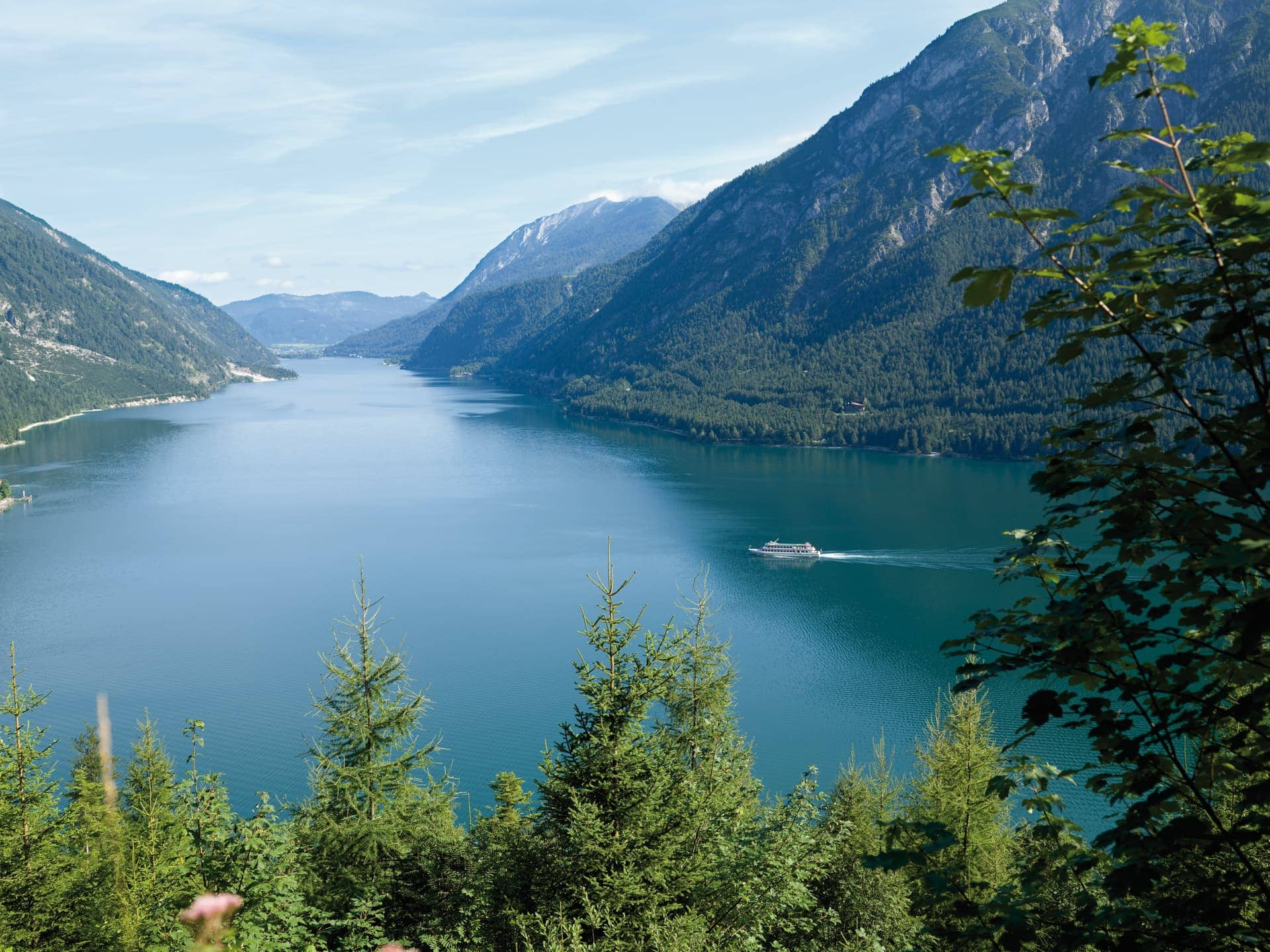 achensee sommer achenseeschiff