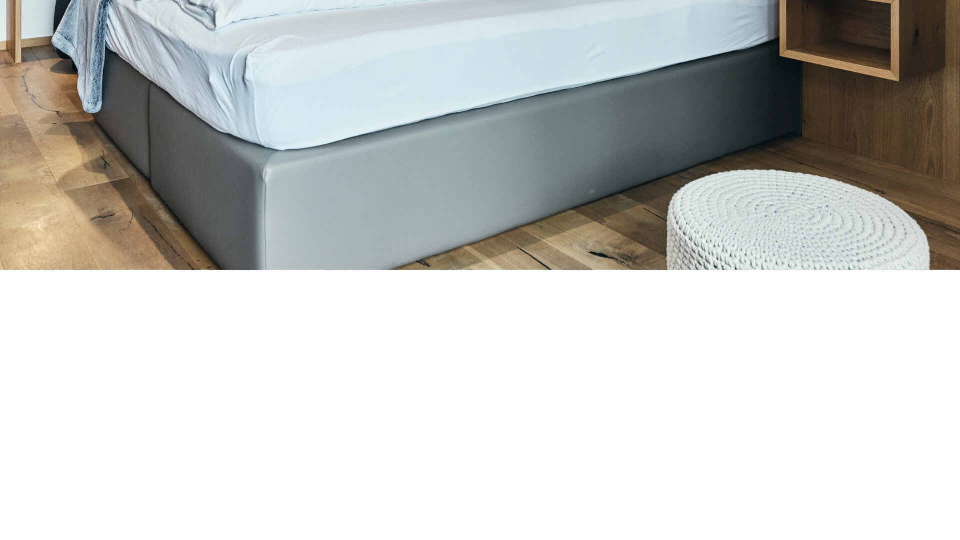 Gemütliches Zimmer im Hotel Auszeit