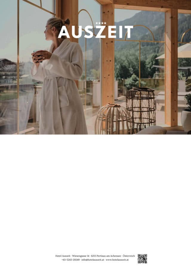 Entspannung im Hotel Auszeit am Achensee