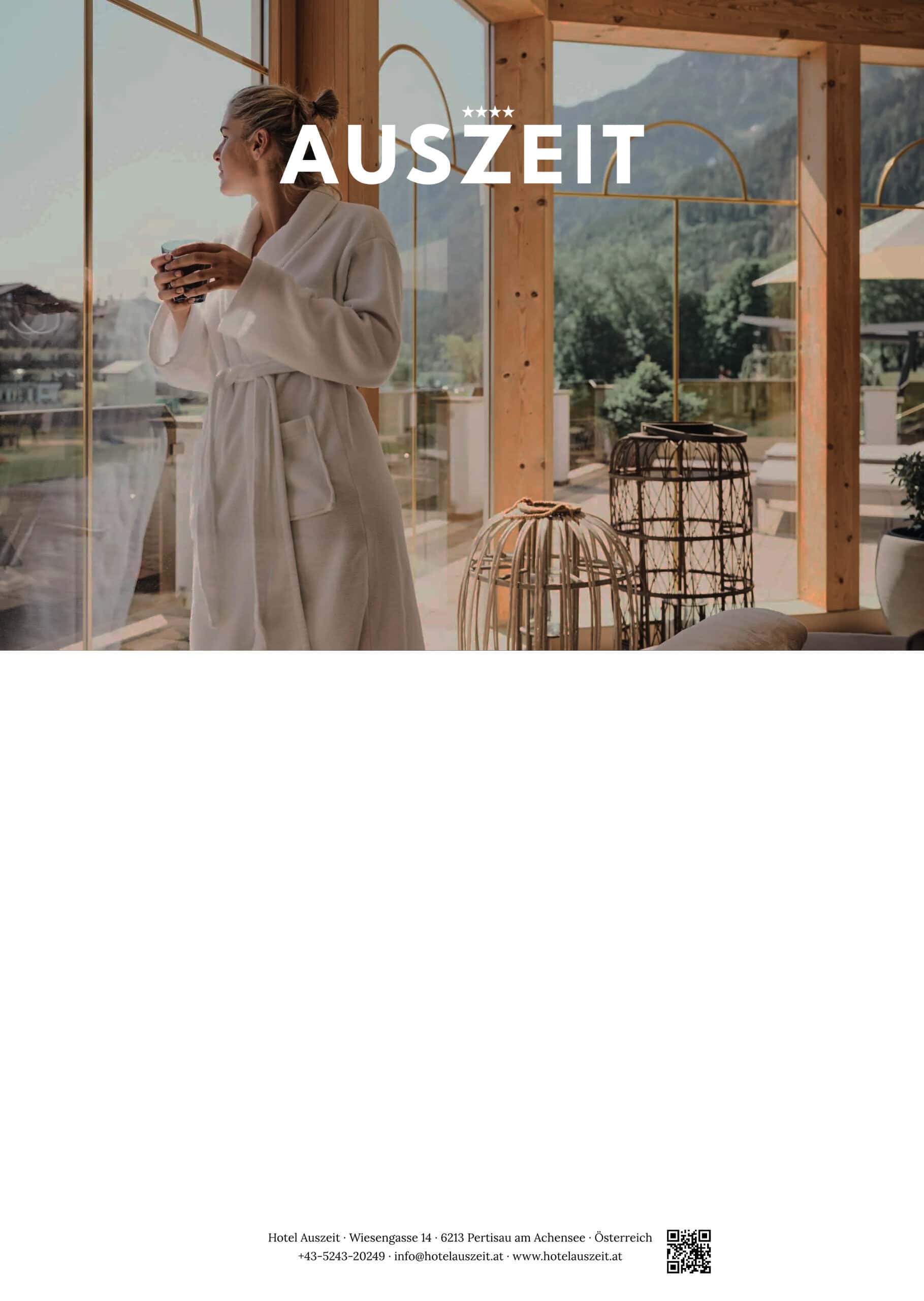 Entspannung im Hotel Auszeit am Achensee