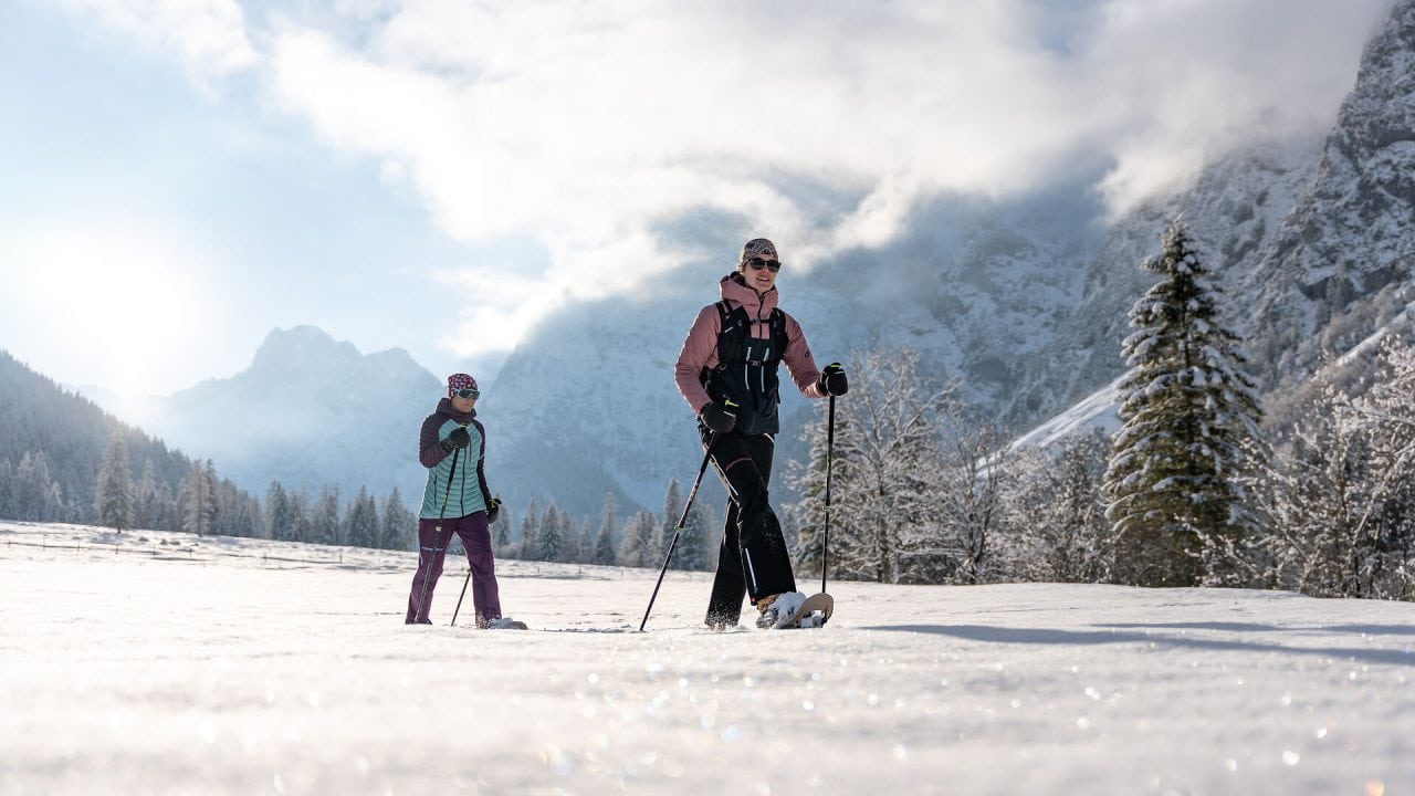 schneeschuhwandern winter achensee falzthurntal